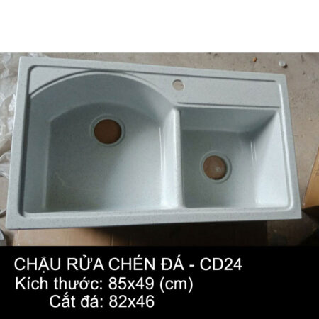CD24 1 450x450 - Chậu rửa chén đá VN sản xuất CD24