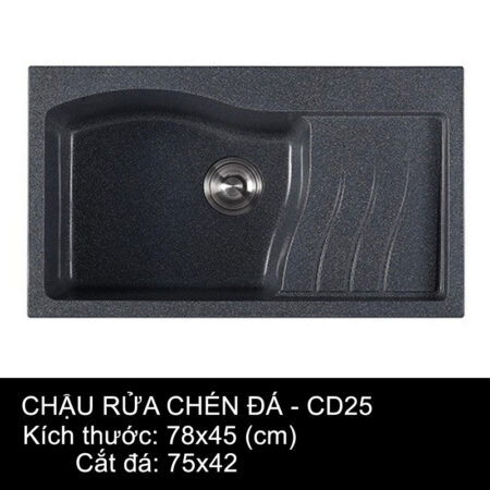 CD25 1 450x450 - Nâng cấp bếp với chậu rửa chén bằng đá nhân tạo